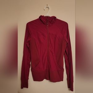 LULULEMON Magenta Zip Up Sweater